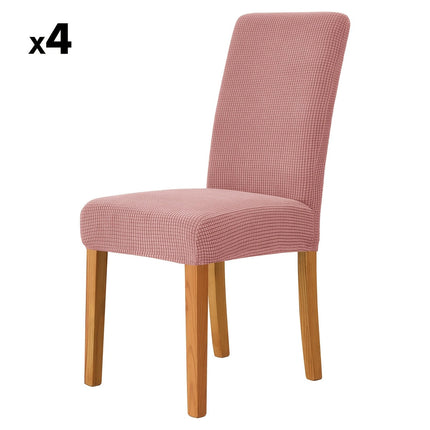 Elegant Velvet Dining Chair Covers with Stretch Fit | Protective Slipcovers for Instant Room Upgrade 8
