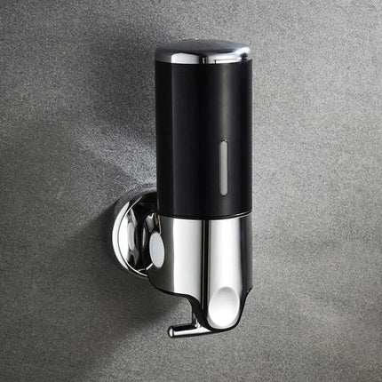 Elegant Wall-Mounted Soap Dispenser with Stainless Steel Design for Modern Spaces 10