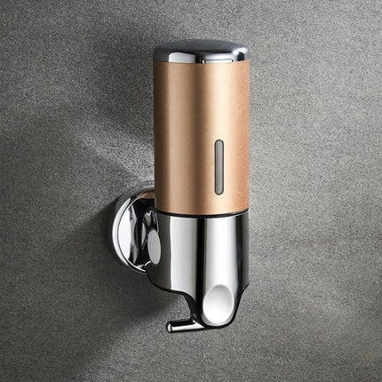 Elegant Wall-Mounted Soap Dispenser with Stainless Steel Design for Modern Spaces 13