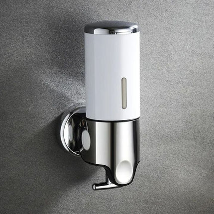 Elegant Wall-Mounted Soap Dispenser with Stainless Steel Design for Modern Spaces 16