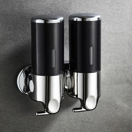 Elegant Wall-Mounted Soap Dispenser with Stainless Steel Design for Modern Spaces 19