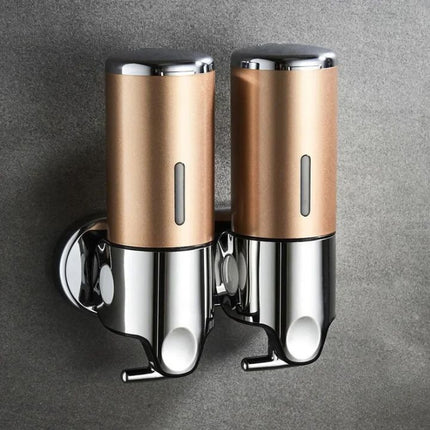Elegant Wall-Mounted Soap Dispenser with Stainless Steel Design for Modern Spaces 9