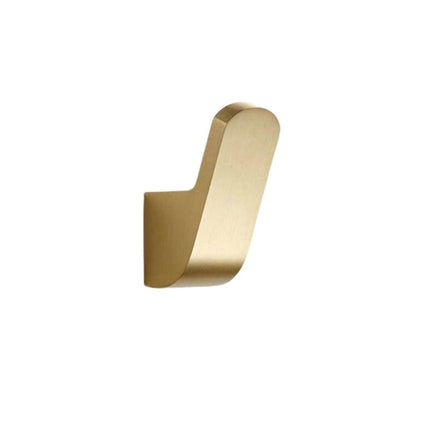 Elegant Wall Hooks | Modern Golden Brass Robe Hooks with Durable Design | Stylish Storage Solution for Organized Spaces 0