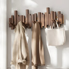 Walnut / 12 hooks