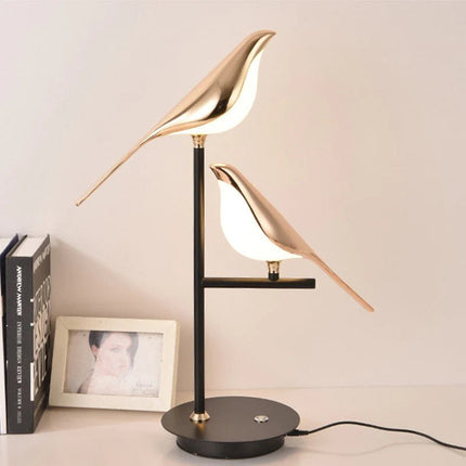 Elegant Wall Sconce | LED Wall Lamp with Bird Design & Warm Illumination for Cozy Ambiance 2