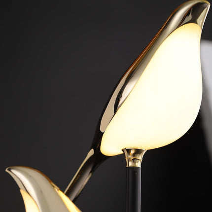 Elegant Wall Sconce | LED Wall Lamp with Bird Design & Warm Illumination for Cozy Ambiance 6