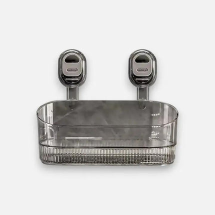 Elegant Wall Shelf | Suction Cup Storage Solution with Sturdy Support | Ideal for Kitchen and Bathroom Organization 5