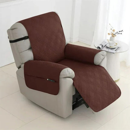 Elegant Waterproof Recliner Cover with Quilted Comfort | Stylish Protection for Your Chair 5