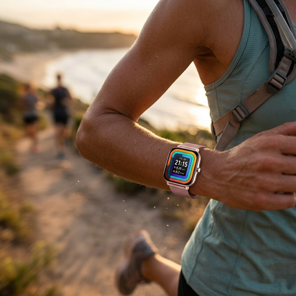 Elegant Women's Smartwatch with Health Tracking & Stylish Design | Perfect Accessory for Active Lifestyle 1