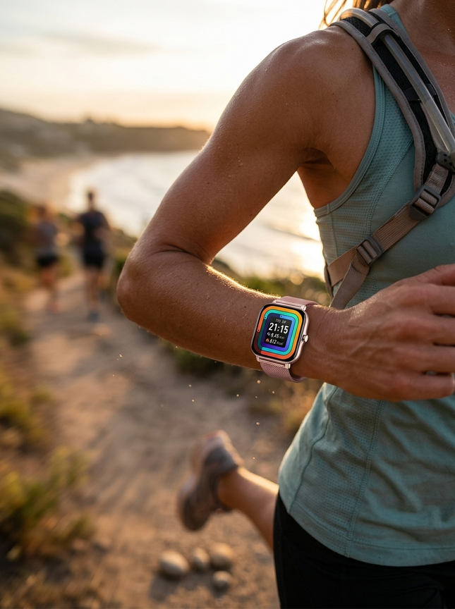 Elegant Women's Smartwatch with Health Tracking & Stylish Design | Perfect Accessory for Active Lifestyle 1