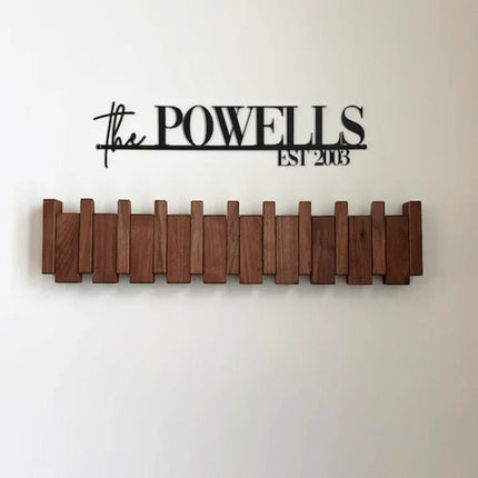 Elegant Wooden Coat Rack with Piano Design for Stylish Organization 5