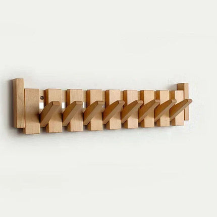Elegant Wooden Coat Rack with Piano Design for Stylish Organization 6