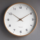 Elegant Wooden Wall Clock | Modern Wall Clock Decor with Silent Quartz Movement | Minimalist Design for Tranquil Interiors 0
