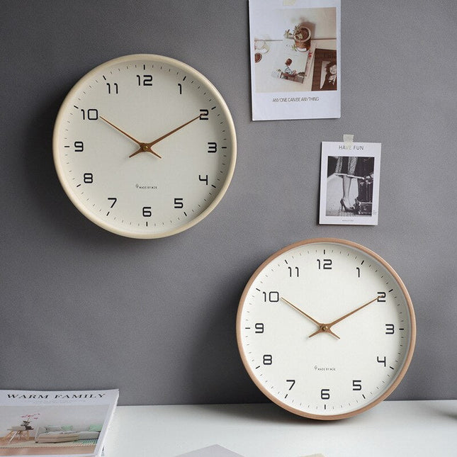 Elegant Wooden Wall Clock | Modern Wall Clock Decor with Silent Sweep Mechanism | Timeless Design for Any Space 1