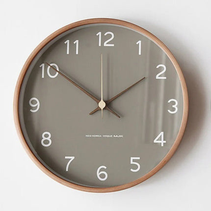 Elegant Wooden Wall Clock | Modern Wall Clock Decor with Silent Sweep Mechanism | Timeless Design for Any Space 10