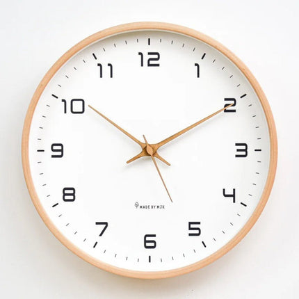 Elegant Wooden Wall Clock | Modern Wall Clock Decor with Silent Sweep Mechanism | Timeless Design for Any Space 11