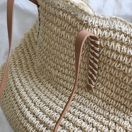 Elegant Woven Handbag with Sturdy Shoulder Strap for Stylish Versatility 7