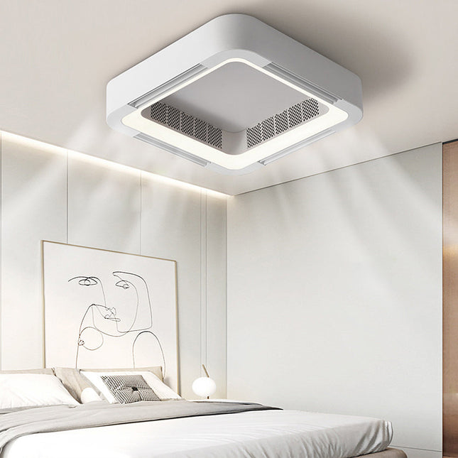 Elegant | Modern Ceiling Fan with LED Lighting & Chandelier Design for Stylish Airflow 0