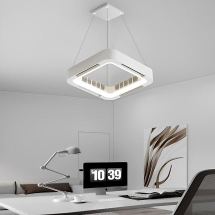 Elegant | Modern Ceiling Fan with LED Lighting & Chandelier Design for Stylish Airflow 1