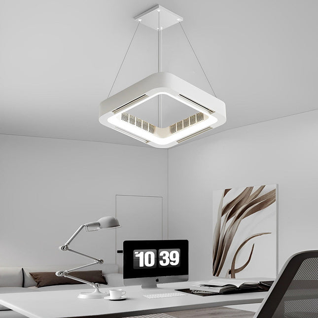 Elegant | Modern Ceiling Fan with LED Lighting & Chandelier Design for Stylish Airflow 1