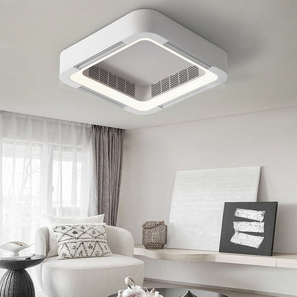 Elegant | Modern Ceiling Fan with LED Lighting & Chandelier Design for Stylish Airflow 2
