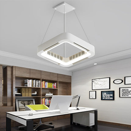 Elegant | Modern Ceiling Fan with LED Lighting & Chandelier Design for Stylish Airflow 4