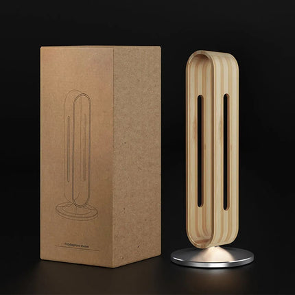Elegant | Wooden Headphone Stand with Stylish Design & Secure Hold | Headset Holder for Organized Desk Space 2