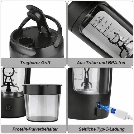 Electric Protein Shaker Bottle – image 4