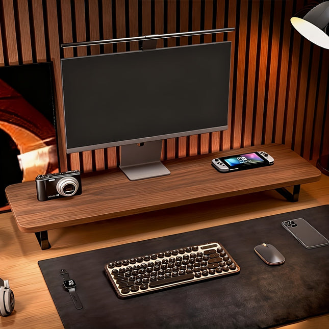 Elevated Workspace | Monitor Stand Riser with Ergonomic Design | Space-Saving Solution for Improved Posture 1