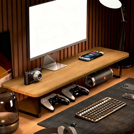 Elevated Workspace | Monitor Stand Riser with Ergonomic Design | Space-Saving Solution for Improved Posture 2