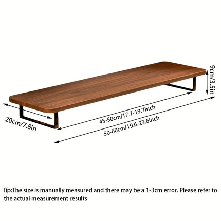 Elevated Workspace | Monitor Stand Riser with Ergonomic Design | Space-Saving Solution for Improved Posture 4
