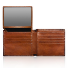 EliteFold | Men's Bifold Wallet with RFID Blocking Technology | Premium Leather for Style and Security 0