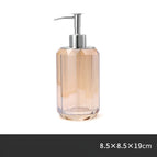 Crystal Liquid Soap Dispenser-8.5x8.5x19cm