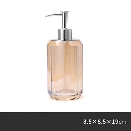 Elite Crystal Glass Bathroom Accessories Set with Elegant Design | Timeless Style for Sophisticated Spaces 15