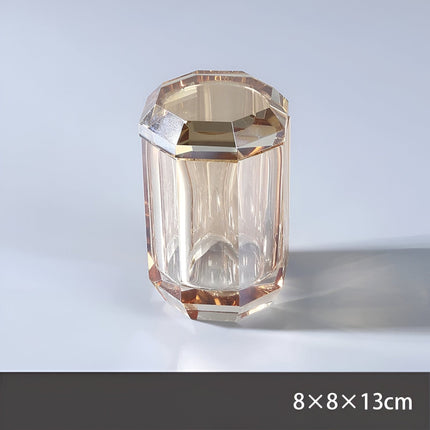 Elite Crystal Glass Bathroom Accessories Set with Elegant Design | Timeless Style for Sophisticated Spaces 20