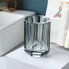Smoky Gray Crystal Toothbrush Holder-7x7x10cm
