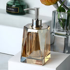 Champagne Crystal Liquid Soap Dispenser