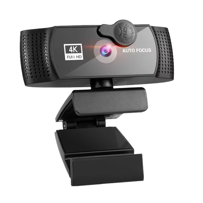Elite Presence | 4K Ultra-HD Webcam with Dual Noise-Reducing Mics | 120° Wide-Angle Lens for Professional Communication 1