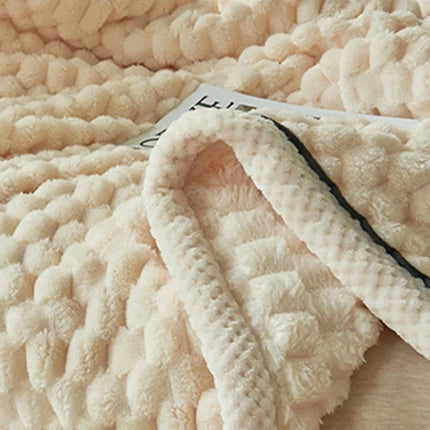 Eloise Collection | Ultra-Soft Blanket with Flannel Fleece | Stylish Velvet Design for Year-Round Comfort 3