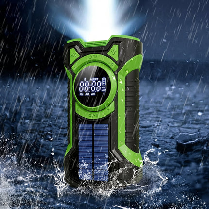 Emergency Weather Radio | Multi-Power Hand Crank Radio with NOAA Alerts | Reliable Communication for Safety 2