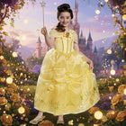 Enchanting Princess Costume Dress Set for Girls with Flowing Skirt | Perfect for Celebrations and Roleplay 0