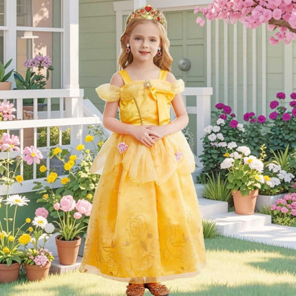 Enchanting Princess Costume Set for Girls with Accessories | Perfect for Magical Celebrations 1