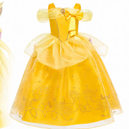 Enchanting Princess Costume Set for Girls with Accessories | Perfect for Magical Celebrations 4