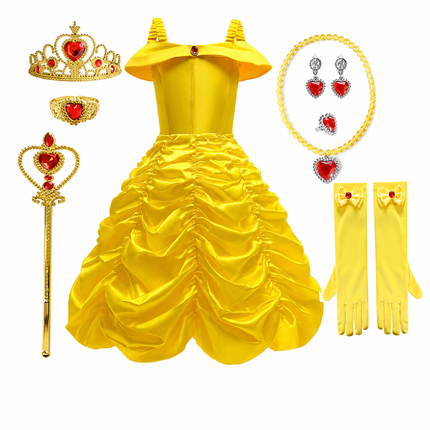 Enchanting Princess Costume Set for Girls with Accessories | Perfect for Magical Celebrations 6