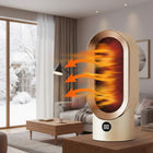 Energy Efficient Space Heater for Small Rooms, Portable Heater for Bedroom and Office, Small Electric Heater