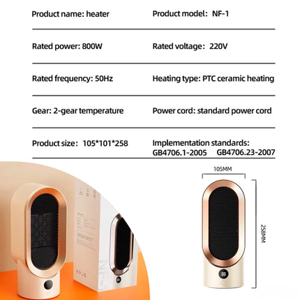 Portable Heater for Bedroom and Office – image 10