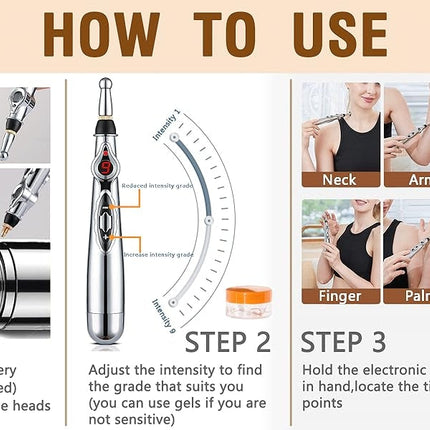 Energy Relief | Electronic Acupuncture Pen for Pain Management & Relaxation 4