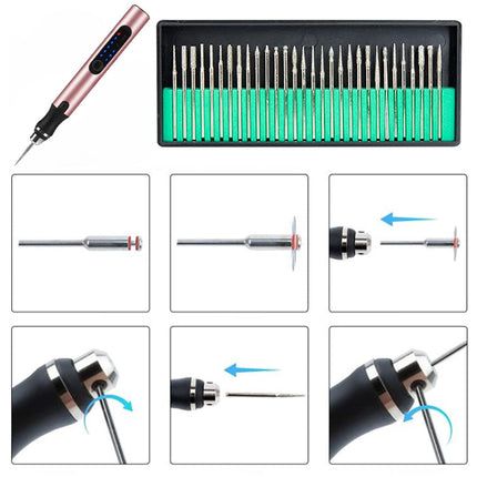 Engraving Pen | USB Rechargeable Metal Tool with Adjustable Speed | Precise Control for Creative Projects 5