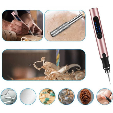 Engraving Pen | USB Rechargeable Metal Tool with Adjustable Speed | Precise Control for Creative Projects 6
