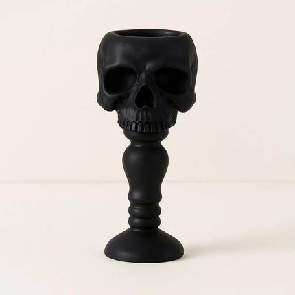 Skull Candle Holder, Halloween Decor for Table